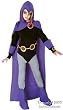 Children's Raven Teen Titan Costume (Size:MD 8-10)