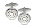 Circular Target Effect Fashion Cufflinks 2840