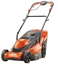 Flymo Chevron 34VC 1400W 34cm Electric 4-Wheeled Lawnmower with Rear Roller