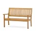 BELARDO Gartenbank Holz 123cm Sitzbank 2-Sitzer Bank Gartenmöbel Holz