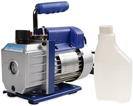 Winixson Single Stage 3CFM 1/4HP Rotary Vane Deep Vacuum Pump HVAC AC Air tool R410a R134 by Winixson