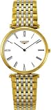 Longines L47092117 La Grand Classic in Steel and 18k Gold Ultra Thin Mens Watch