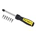 Stanley 69-189 Ratcheting Multi-Bit Screwdriver