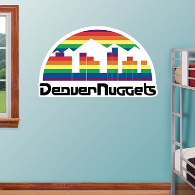 Denver Nuggets Fathead Wall Graphic Classic Logo