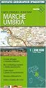 Marche Umbria: Carta Stradale