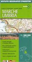 Marche Umbria: Carta Stradale