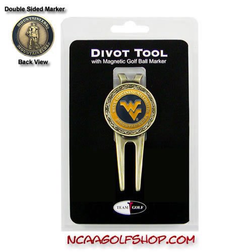 West Virginia Mountaineers Divot Tool Ball Marker Tg1
