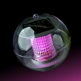 Boule flottante solaire pour étang, LED des couleurs changeants