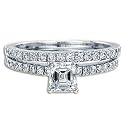 1.02 CARAT DIAMOND H VS1 CERTIFIED RING - RARE ASSCHER