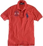 Polo Ralph Lauren Mens Classic Fit Big Pony Flag Polo, Gallery Red (Medium) 41HUiPJjXwL. SL160 Polo Ralph Lauren Mens Classic Fit Big Pony Flag Polo, Gallery Red (Medium)