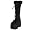 Demonia By Pleaser Women's Camel-311 Boot,Black Suede,6 M US
