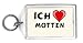 Ich liebe Motten Schlüsselhalter
