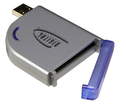 Digital Concepts-Compact Flash Super Drive Card Reader/Writer (Silver)