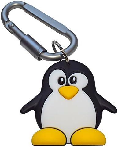Munchables Silicone Chewelry - Fidget Key Chain (Penguin)