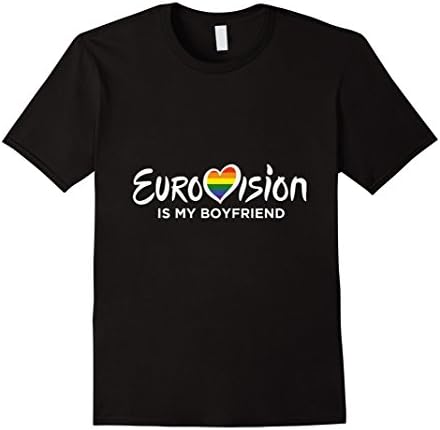 Men's Eurovision is my Boyfriend Large Black