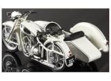 Die-cast Model BMW R25/3 with sidecar (1:10 scale in White)