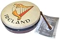 12" Irish Harp Celtic Island Bodhran Drum with Beater