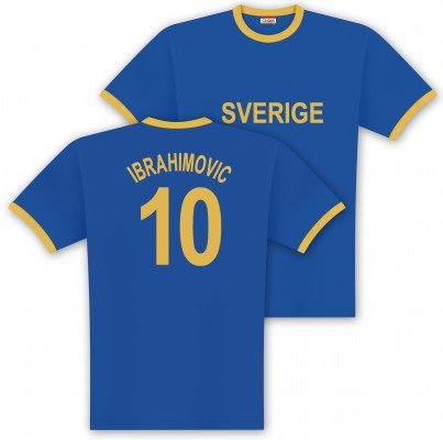 World of Football Player Shirt schweden ibrahimovic – S
