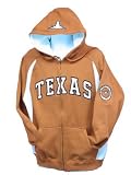 Men`s Texas Longhorns Class Act Full Zip Hoodie