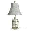 Bird cage Lamp - Antique White (22.25")