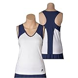 Prince Women's Black Collection Racer Tank 3 - Navy