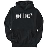 Hoodie Mens Black " Got Linux? " Hobbies