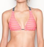 Hurley Line Drive Bikini Halter Top