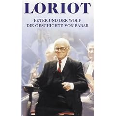 Loriot liest: Peter und der Wolf / Die Geschichte von Babar [VHS]
