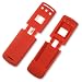 Verizon Alltel Sprint CDMA MotoKrzr Motorola Krzr K1m Solid Red Premium Silicone Skin Case Cover