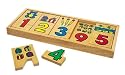 Learning Resources Woodshop Toys 1-2-3 Puzzle Blocks