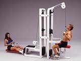 Maxicam Lat Pulldown/Low Row Combo