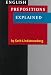 Book English Prepositions Explained