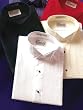 Tuxedo Shirts in Color-1/8 Inch Pleat Poly/Cotton Fabric