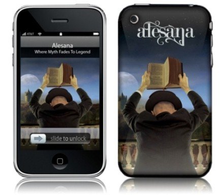 MusicSkins Alesana Where Myth Fades To Legend selbstklebende Schutzh&uuml;lle f&uuml;r Apple iPhone  Preisvergleich