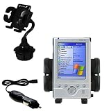 Toshiba e310 Auto Cup Holder with Car Charger - Uses Gomadic TipExchange