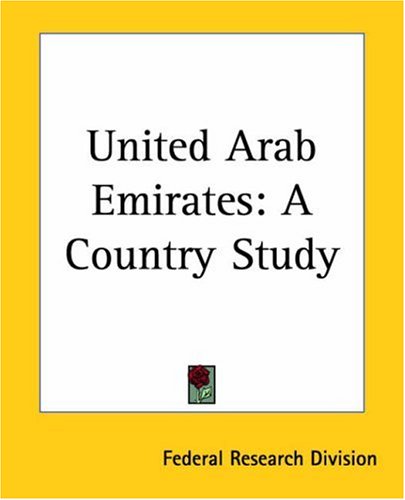 United Arab Emirates: A Country Study under United Arab Emirates in The Books Store