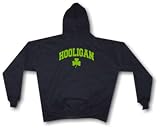 HOOLIGAN Clover logo Men's Hoodie Sweat Shirt Small thru 4XL