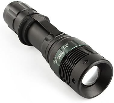 POWER STYLE 3-Mode XR-E Q5 Zoom LED Flashlight (1x18650/3xAAA)
