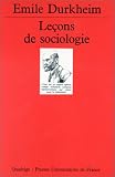 Le�ons de sociologie