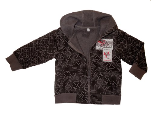 Playmobil Baby - Jungen Jacke 52512302, Gr. 128, Grau (6007 lightantra) Preisvergleich