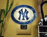 Review Memory Company  / New York Yankees Memory Company Art Glass Night Light MLB Baseball Fan Shop Sports Team Merchandise