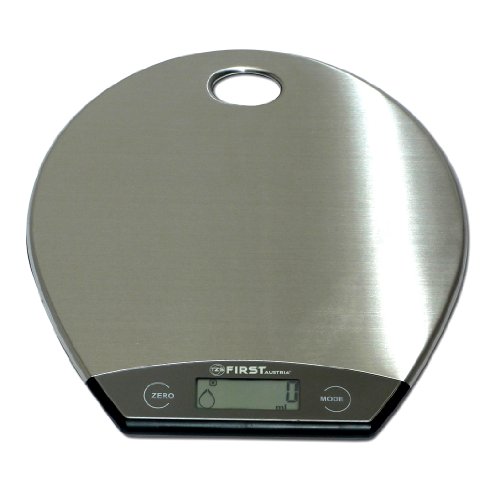 Slim Edelstahl Küchenwaage 5kg/1g Digitale Haushaltswaage Elektrische Waage