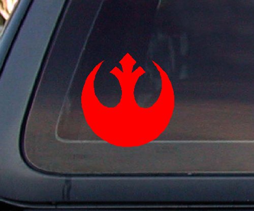  Rebel Alliance Logo Car Decal / Sticker - RED