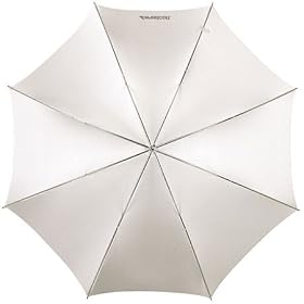 Westcott 60" Optical White Satin Umbrella with Removable Black Cover