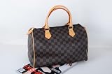 Womans Designer Bowling Bag Handbag Brown Tan