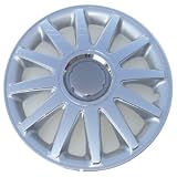 123 Series 16 Chromed ABS Plastic Universal Replacement Wheelcovers