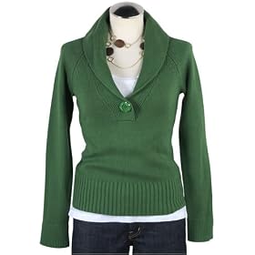 Fossil Sweater - Renee (Color: Lt. Elm Green)