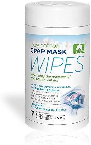 A World of Wipes Professional CPAP Mask Cleaning Wipes (4 Canisters of 62 Wipes)