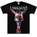 Michael Jackson T-shirt This Is It Design on Black