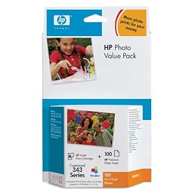 HP 343 series Photo Paper 100Sheet 10x15cm